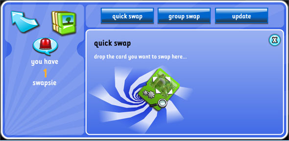 BBC Science Picture 3: card organiser interface 1