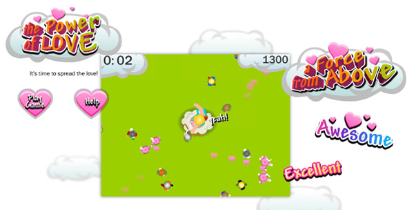 Valentines flash game Picture